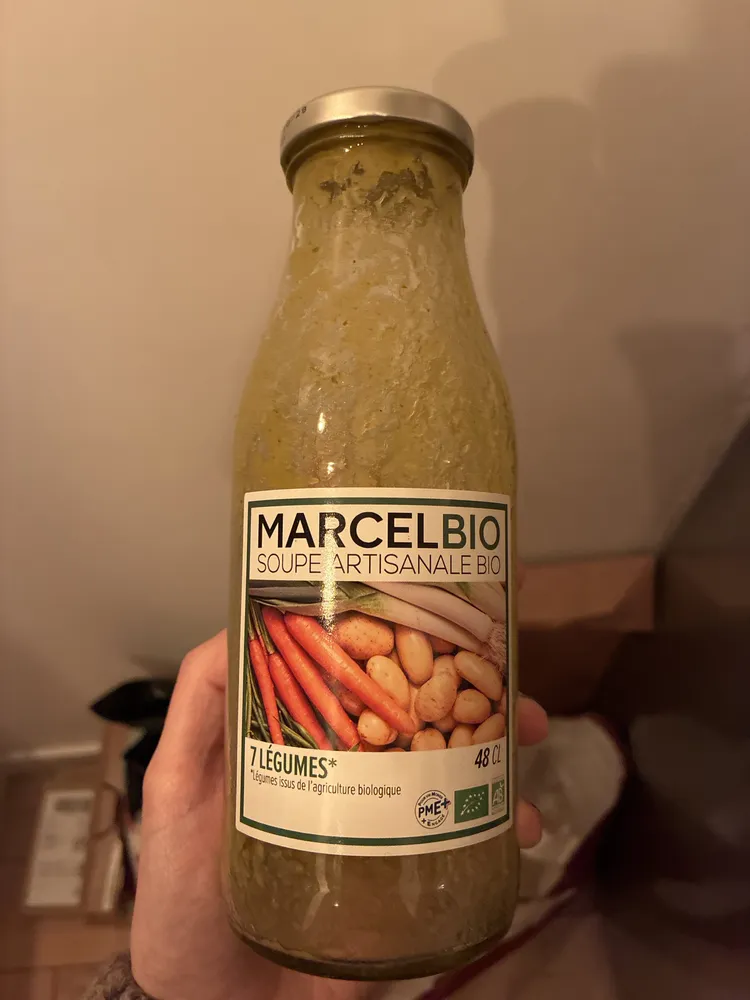 SOUPE ARTISANALE BIO 7 LÉGUMES