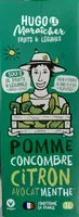Pomme concombre citron avocat menthe