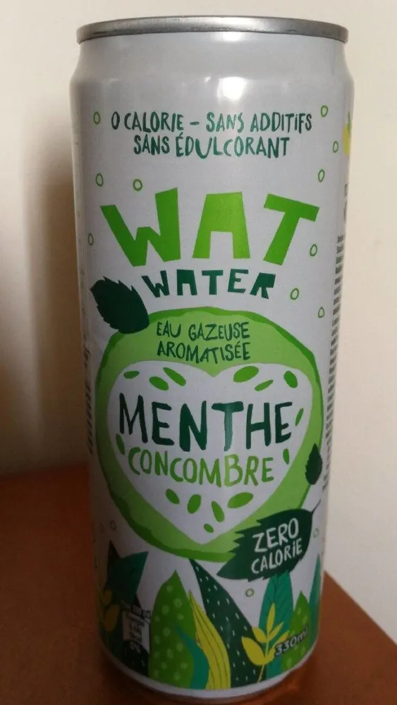 Wat water menthe concombre