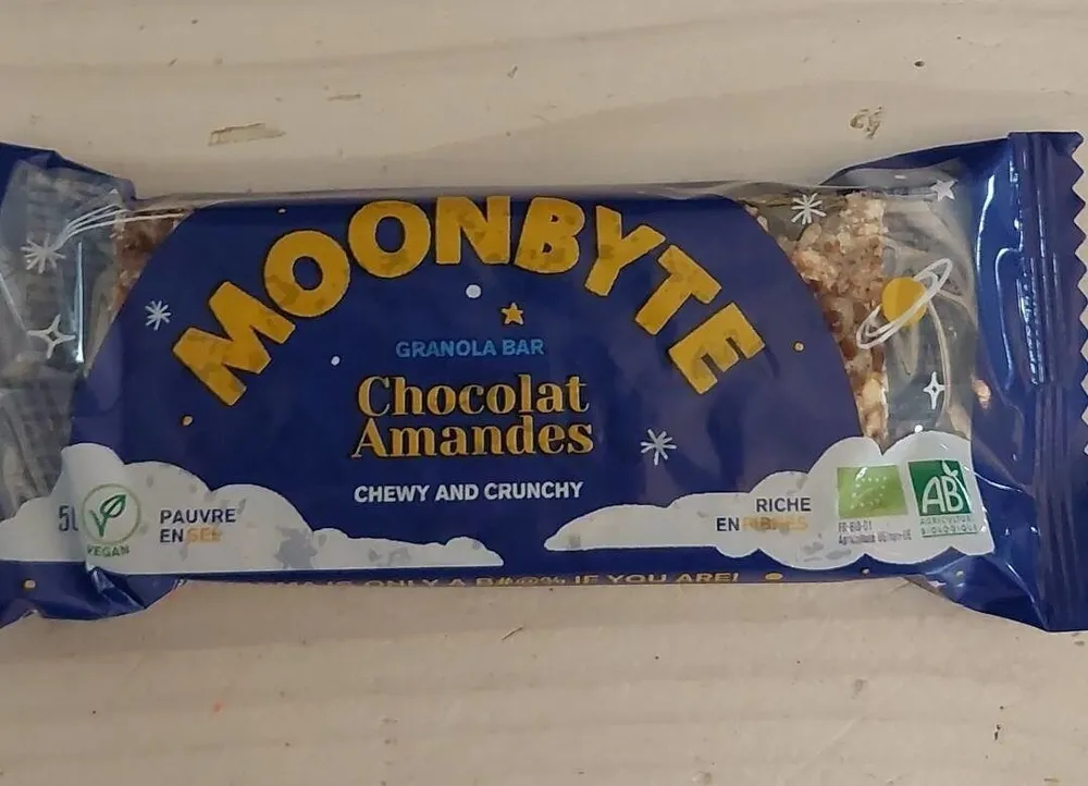 Moonbyte chocolat amandes