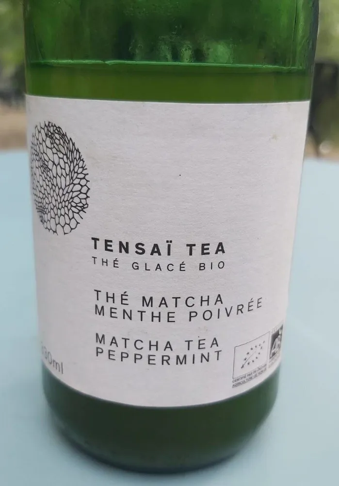 Thé glacé bio, menthe poivrée