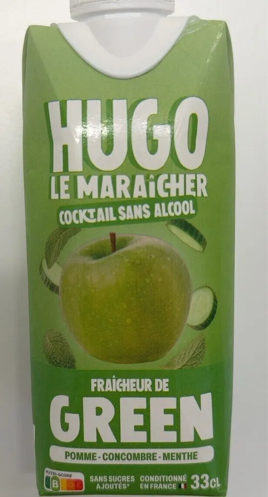 Hugo Le Maraicher 330 ml x12 COCKTAIL Fraicheur de green