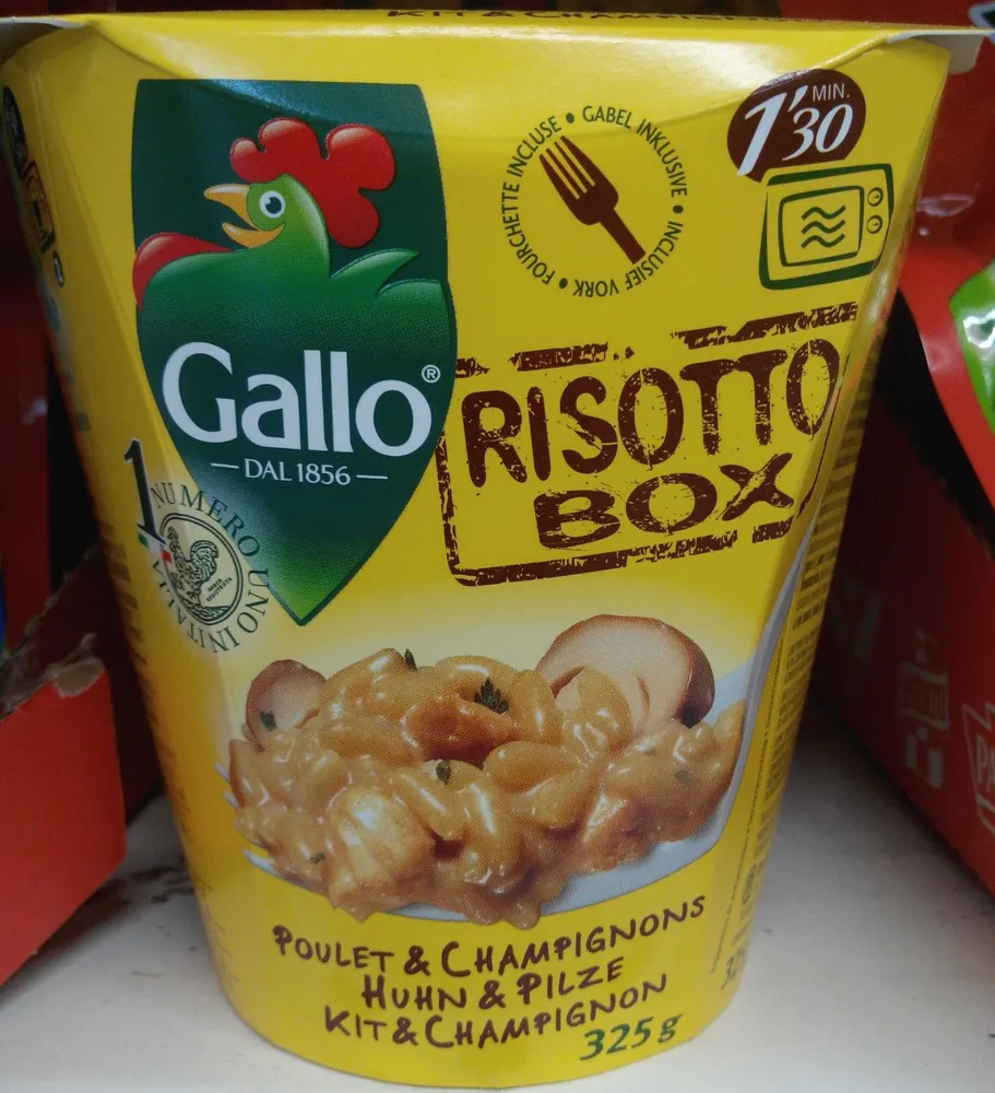 Risotto Box Poulet & Champignons