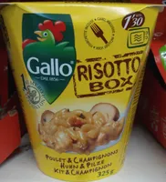 Risotto Box Poulet & Champignons