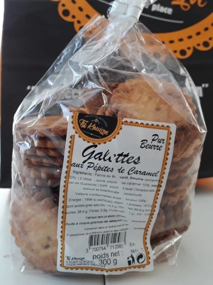 Galettes aux Pépites de Caramel