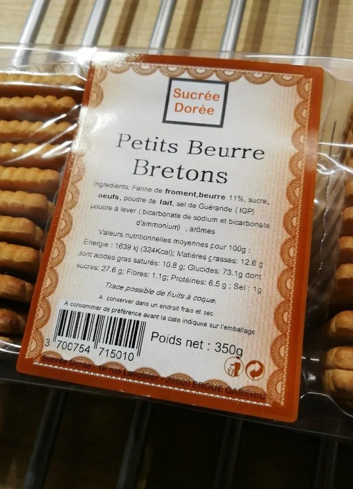 Petits beurres bretons