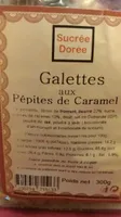 Galettes aux pépites de caramel