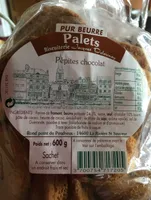 Palets Pur Beurre Pépites de Chocolat