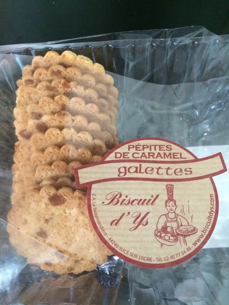 Galettes pepites caramel