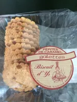 Galettes pepites caramel