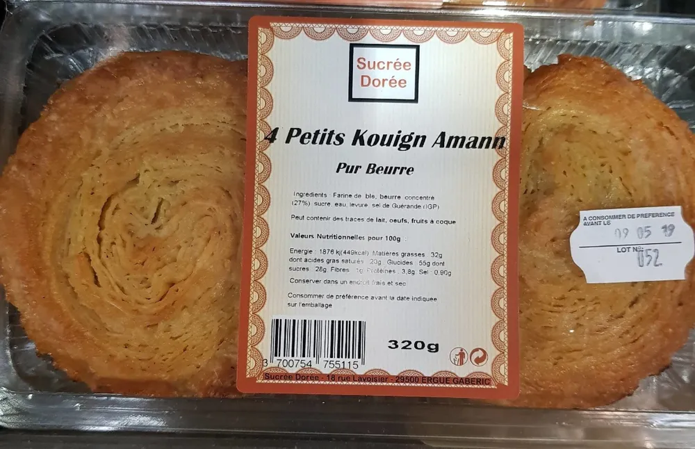 4 petit kouign amann
