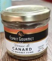 Terrine de canard au magret fumé
