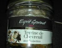 Terrine de chevreuil aux noisettes