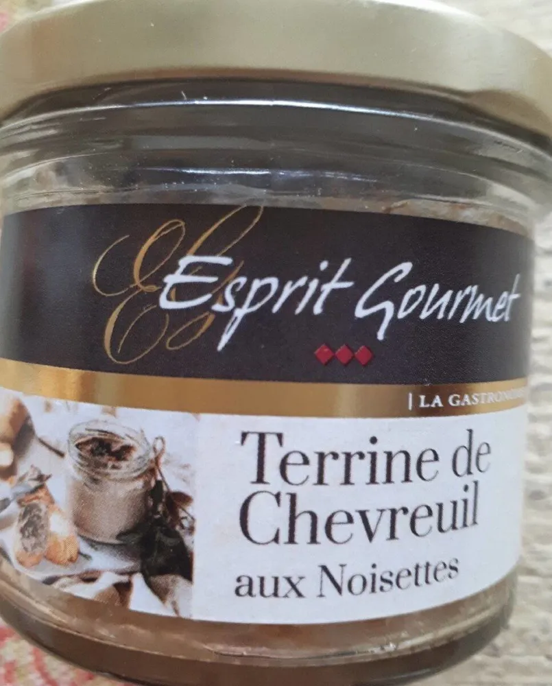 Terrine de Chevreuil aux Noisettes