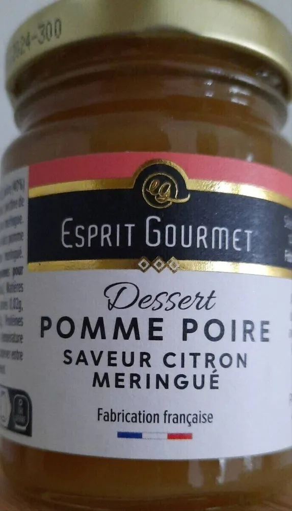 Pomme poire saveur citron