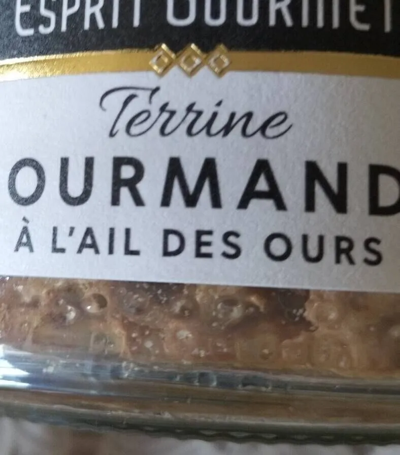 Terrine gourmande à l'ail des ours