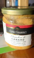 Manchon de canard et haricots lingot