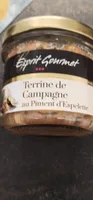 Terrine de campagne aux piment d'Espelette