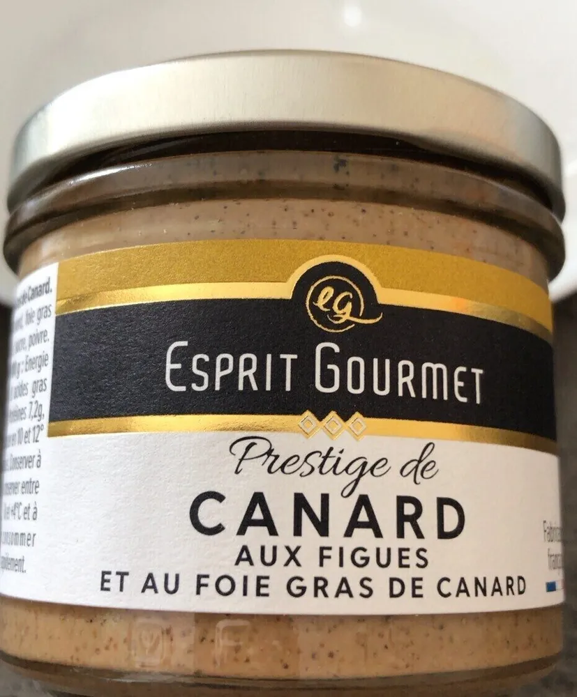 Prestige de Canard aux figues et foie  gras de canard