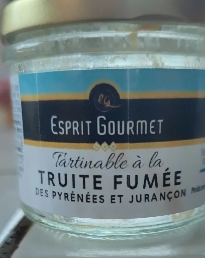 Tartinable à la truite fumée des Pyrénées et Jurançon