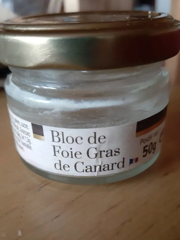 Bloc de foie gras de canard