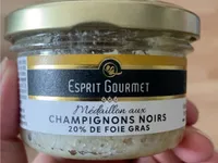 Médaillon aux champignons noirs 20% de foie gras