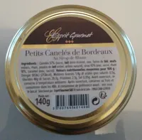 Petits cannelés de Bordeaux
