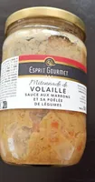 Mitonnade de volailles sauce aux marrons