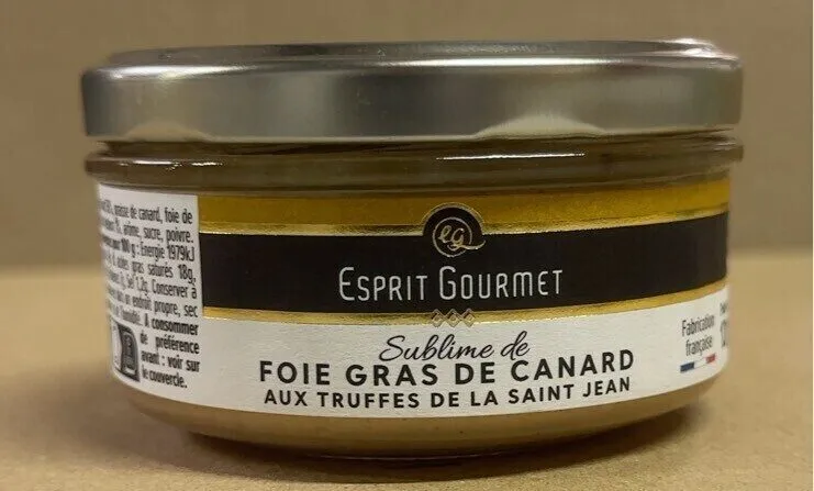 Sublime de fois gras aux truffes 120g