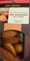 Mini madeleines au citron