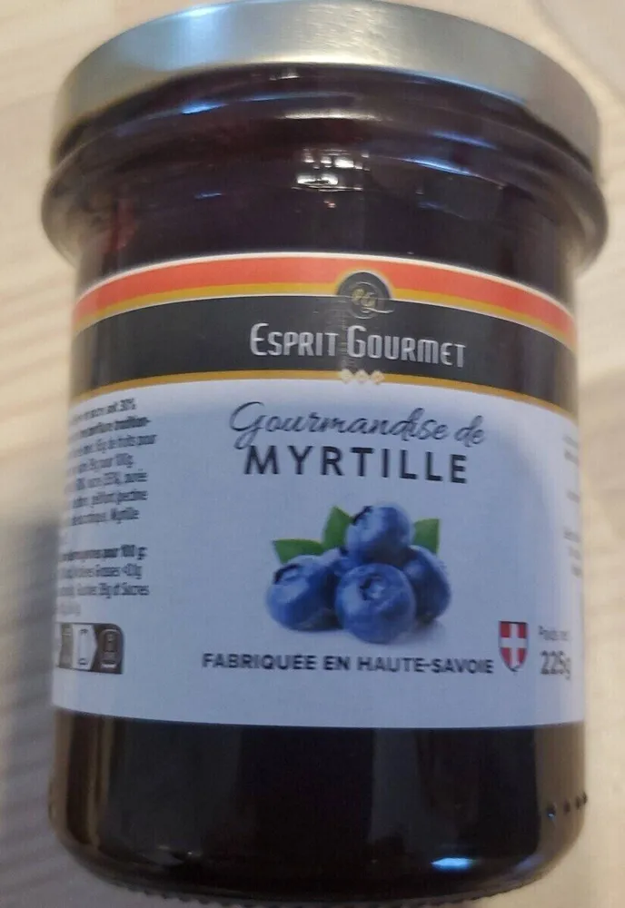 Confiture de myrtille