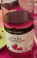 Jus de pomme framboise