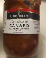 Valeur de canard aux petits oignons