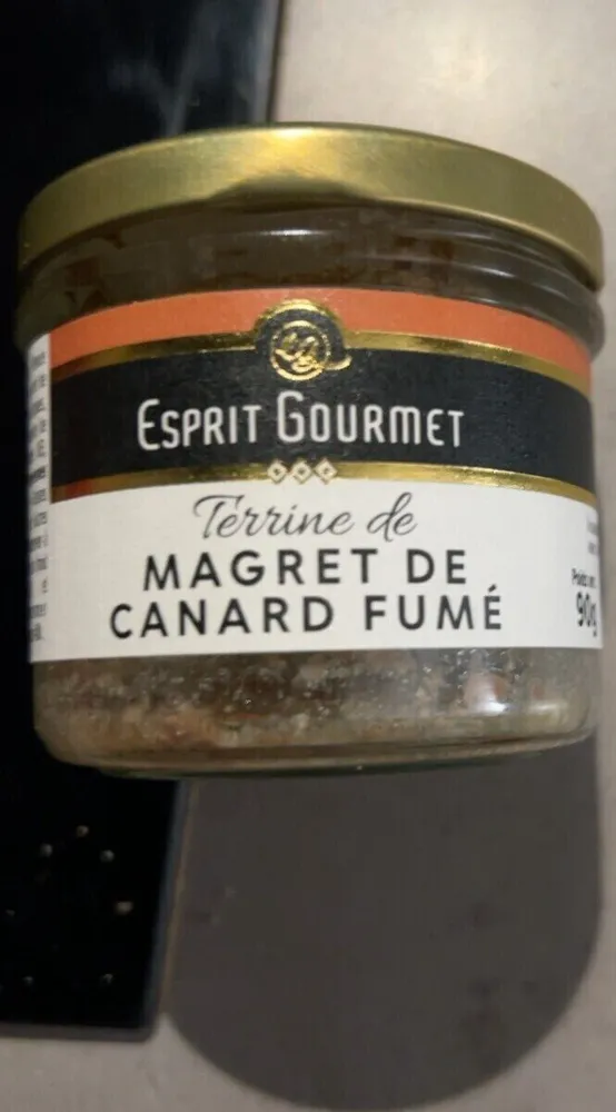 Terrine de magret de canard fumé