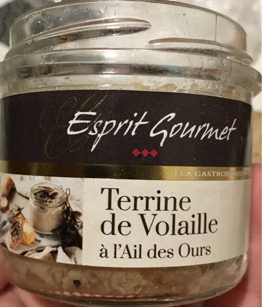 Terrine de Vollaile a l'ail des ours