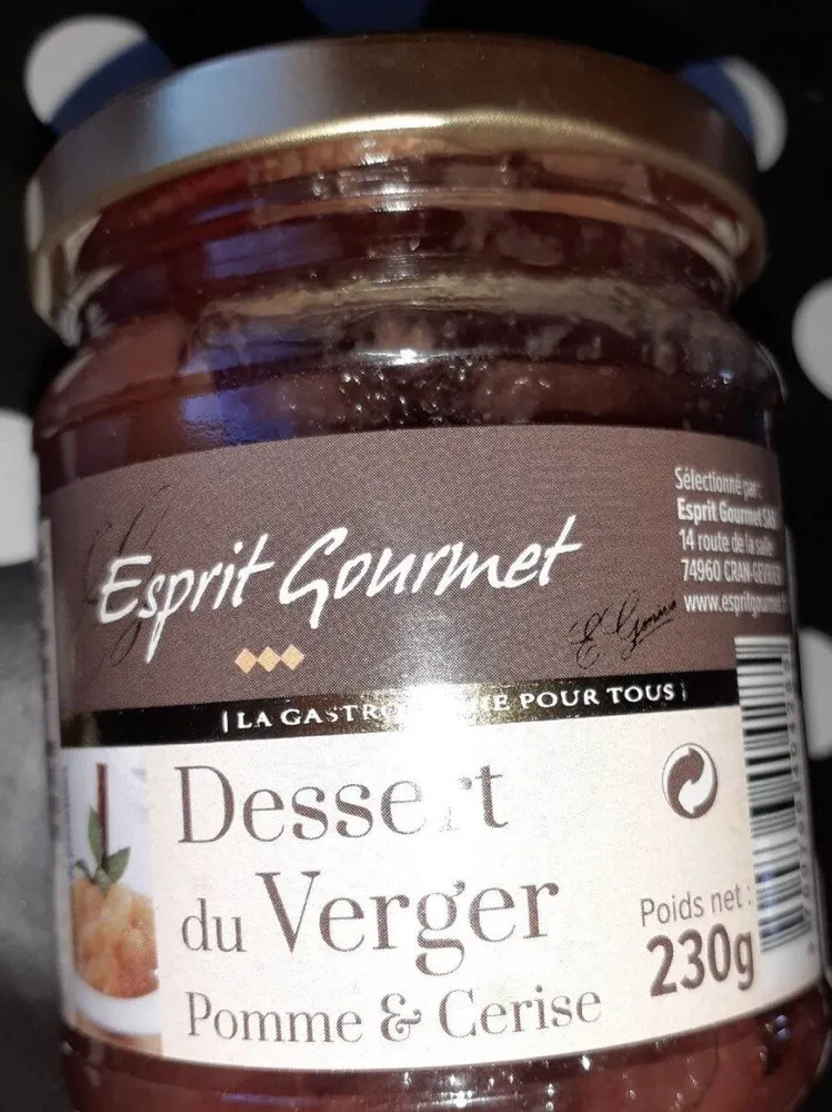 Dessert du verger