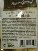 Les petits Bouchons à la Mirabelle