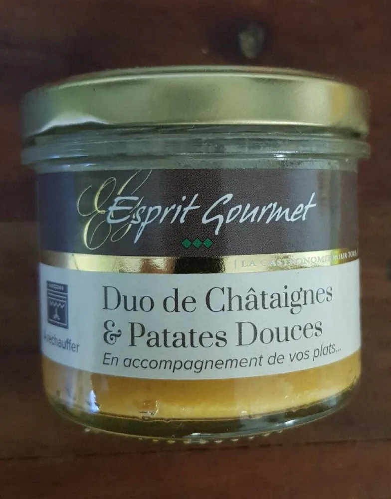 Duo de châtaignes et patates douces