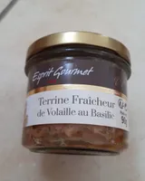 Terrine fraîcheur de volaille au basilic