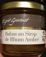 Babas au Sirop de Rhum Ambré
