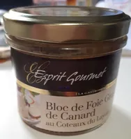 Bloc de foie gras de canard