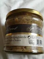 Terrine campagnarde au jus de Truffes noires du Périgord