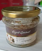 Terrine de campagne  aux cèpes