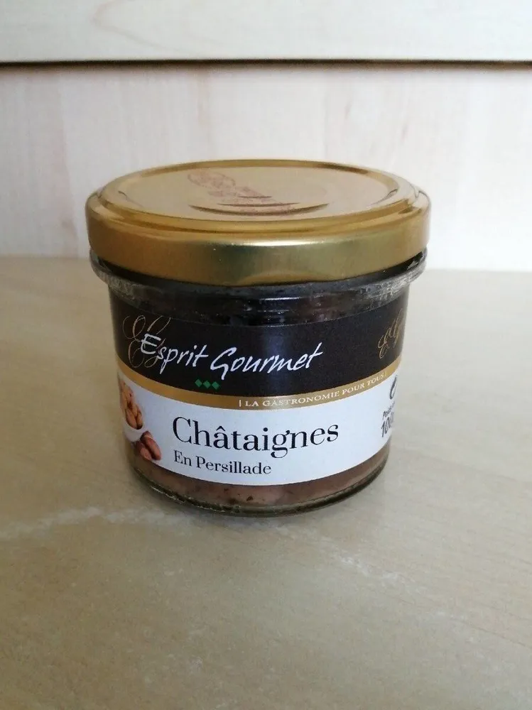 Châtaignes en persillade