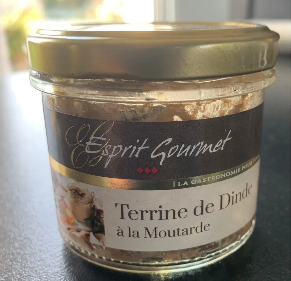 Terine de dinde a la moutarde