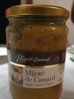 Mijoté  de canard sauce cèpes