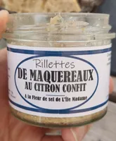Rillettes de maquereaux au citron confit