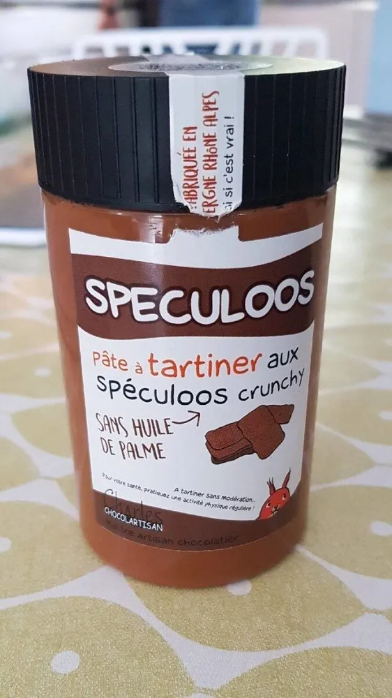 Pâte à tartiner speculoos crunchy