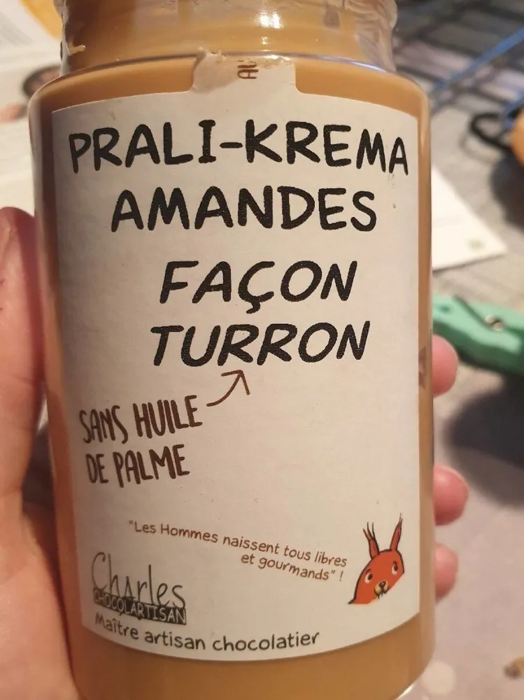 Prali-krema amande