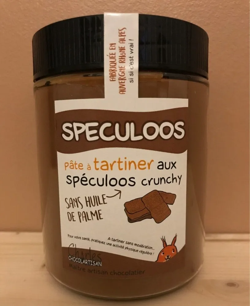 Pâte à tartiner aux speculoos crunchy